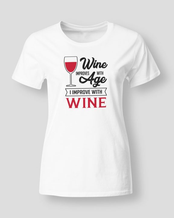 Wine improves