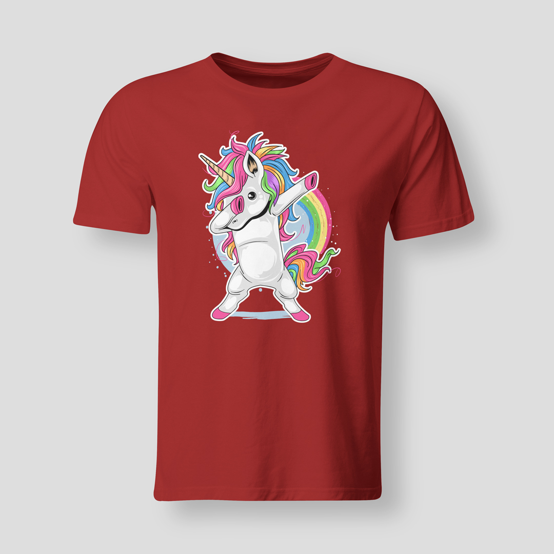 Dabbing-unicorn-RED