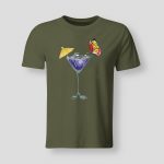Cocktail and butterfly