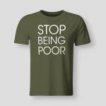 Stop being poor