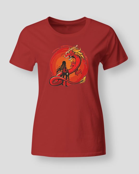Girl and the dragon