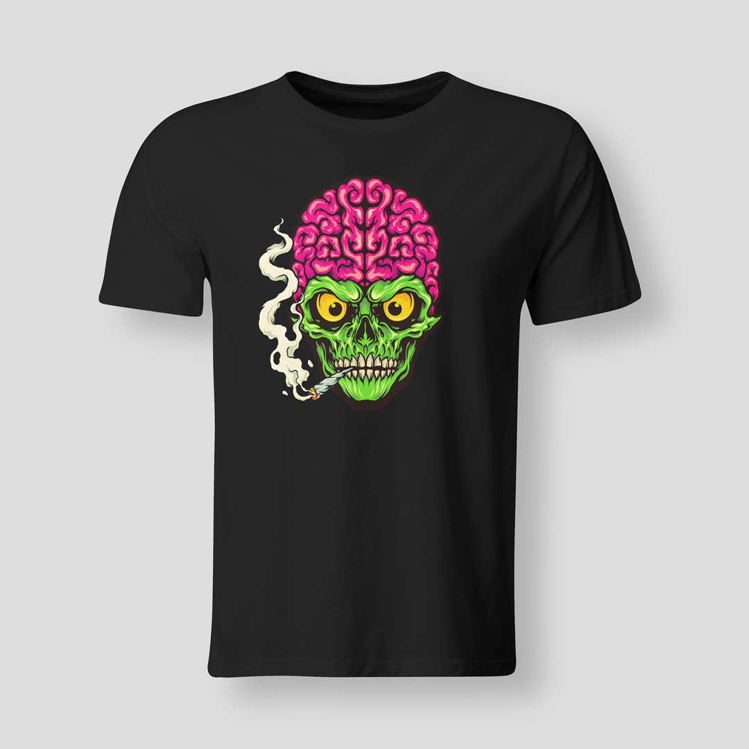 Green-skull-with-brain-BLK
