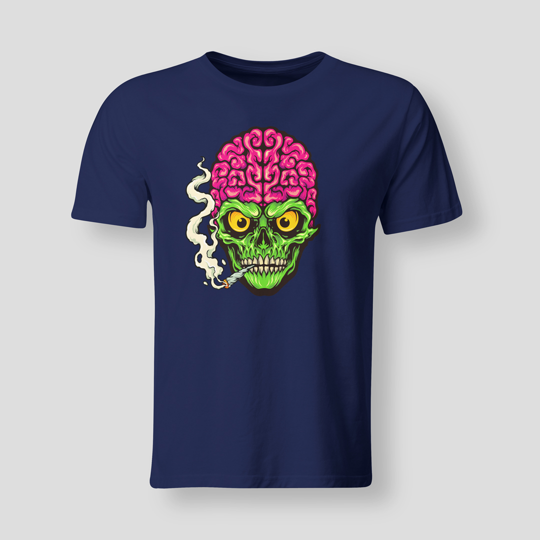 Green-skull-with-brain-NVY