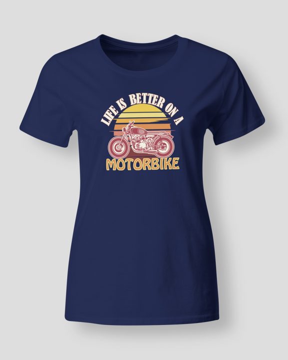 Life is better on a motorbike