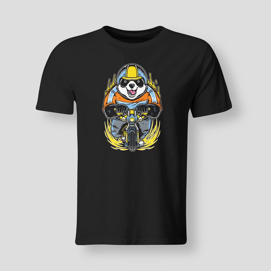 Panda-biker-BLK