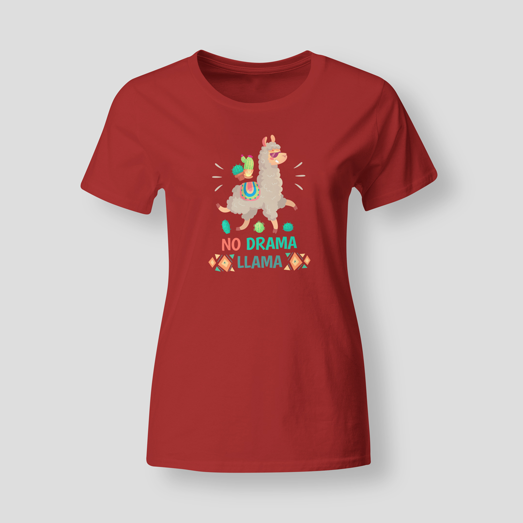 No-drama-llama-RED